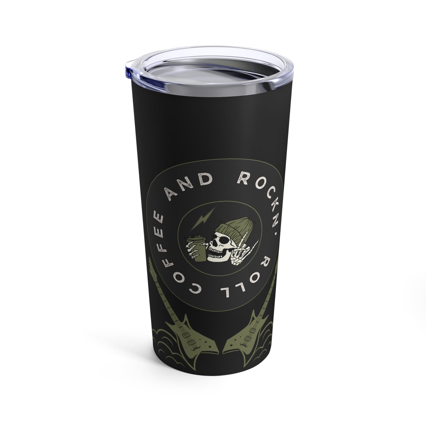 Coffee and Rock Tumbler 20oz