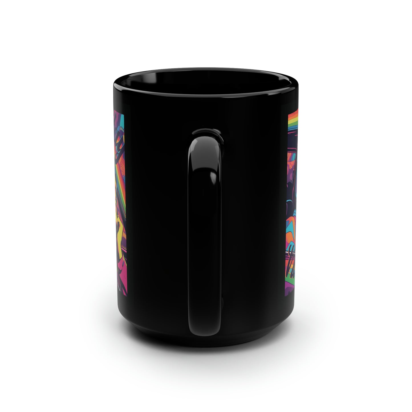 Black Mug, 15oz