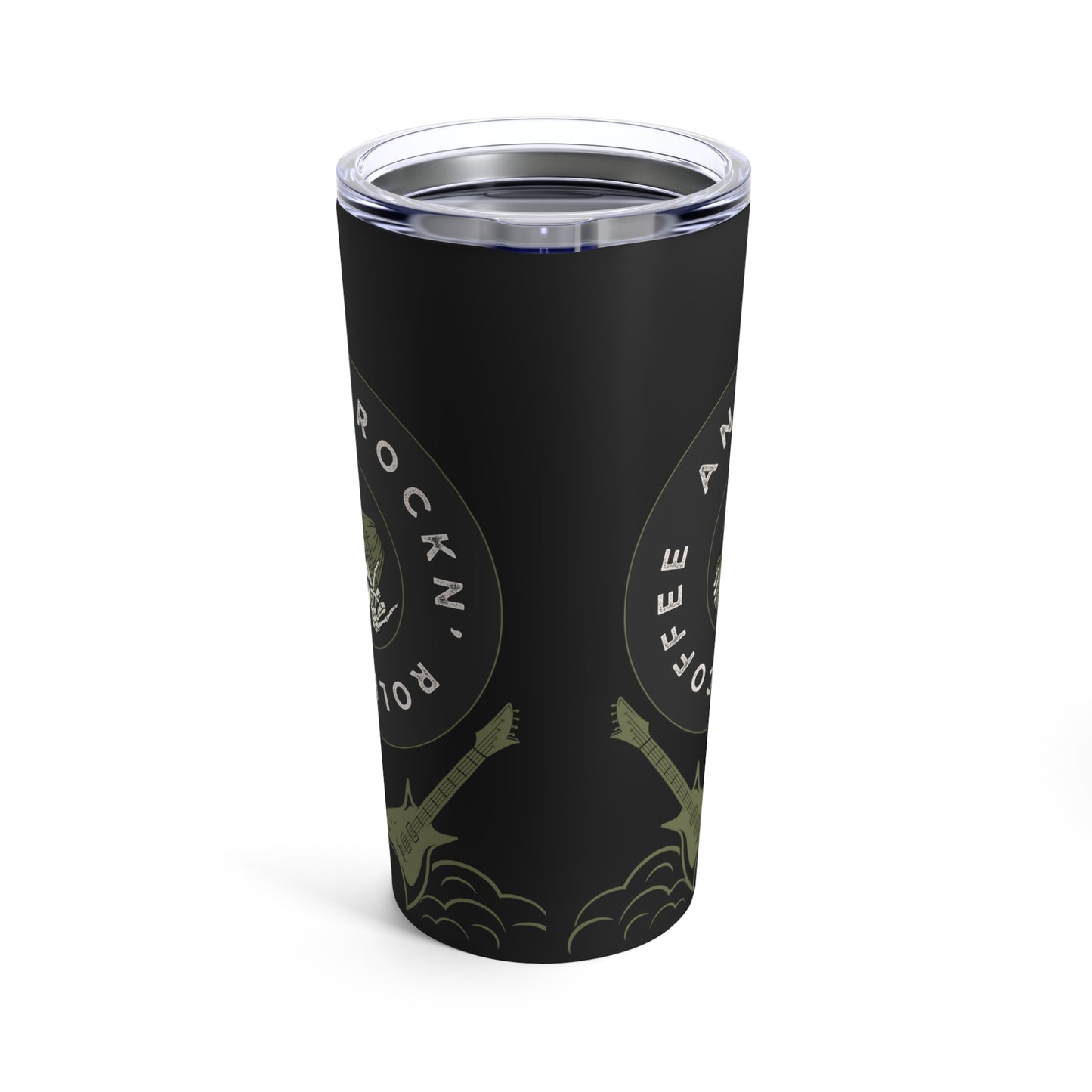 Coffee and Rock Tumbler 20oz