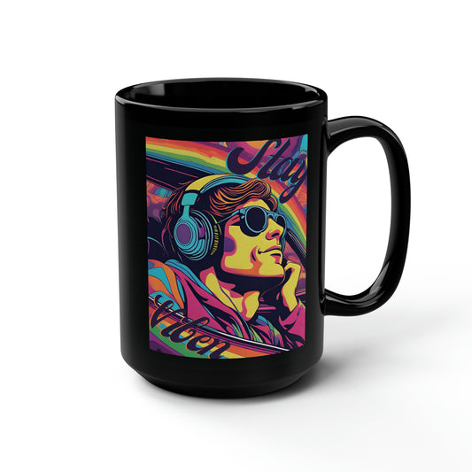 Black Mug, 15oz