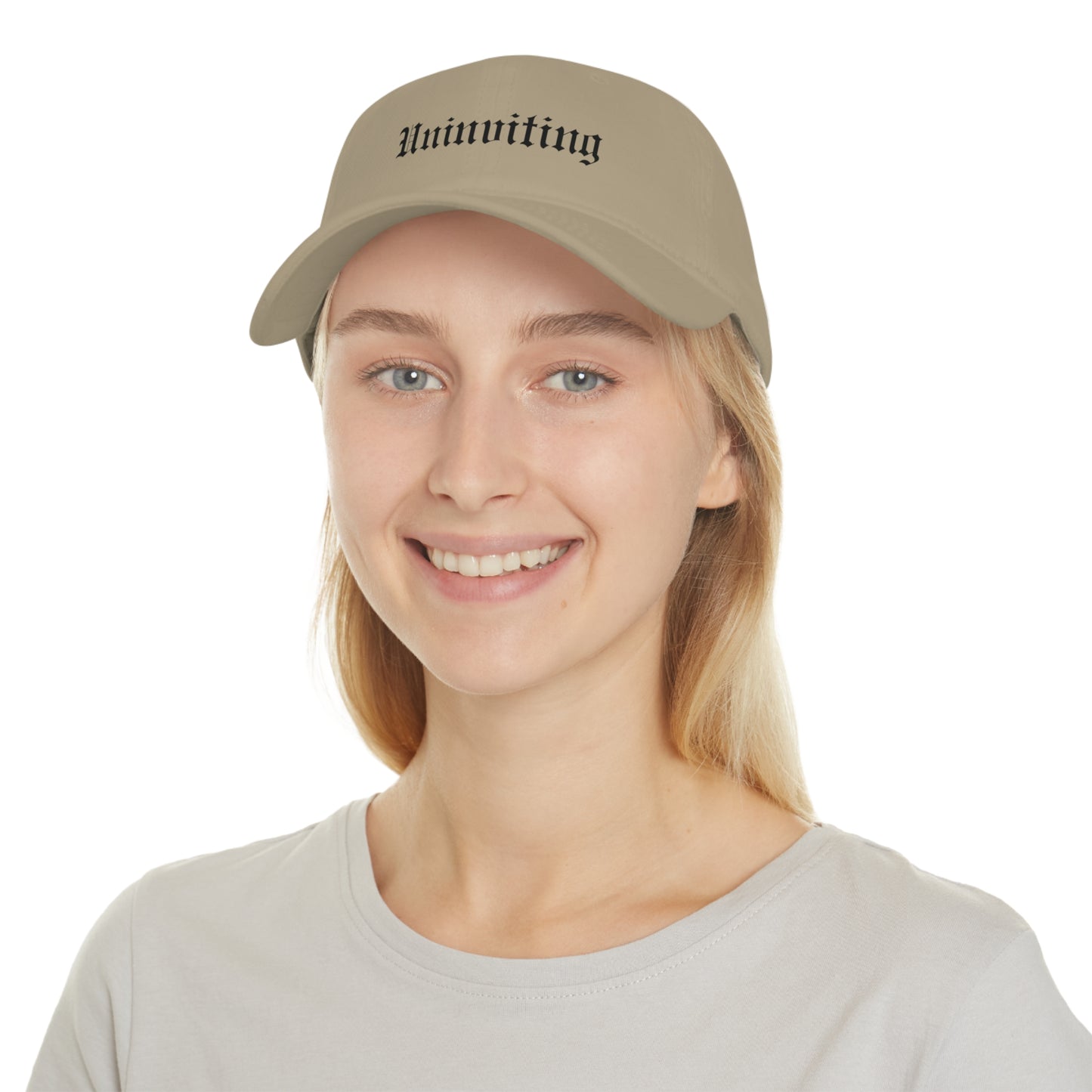 Uninviting Low Profile Baseball Cap